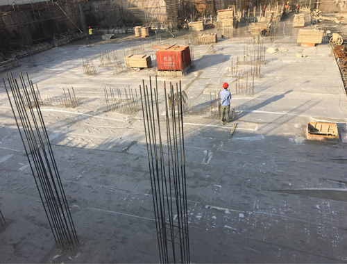 微膨胀型抗裂防水剂可以应用于建筑基础混凝土结构