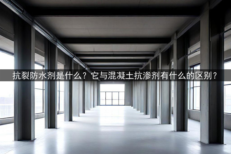 抗裂防水剂是什么?它和混凝土抗渗剂有啥区别?